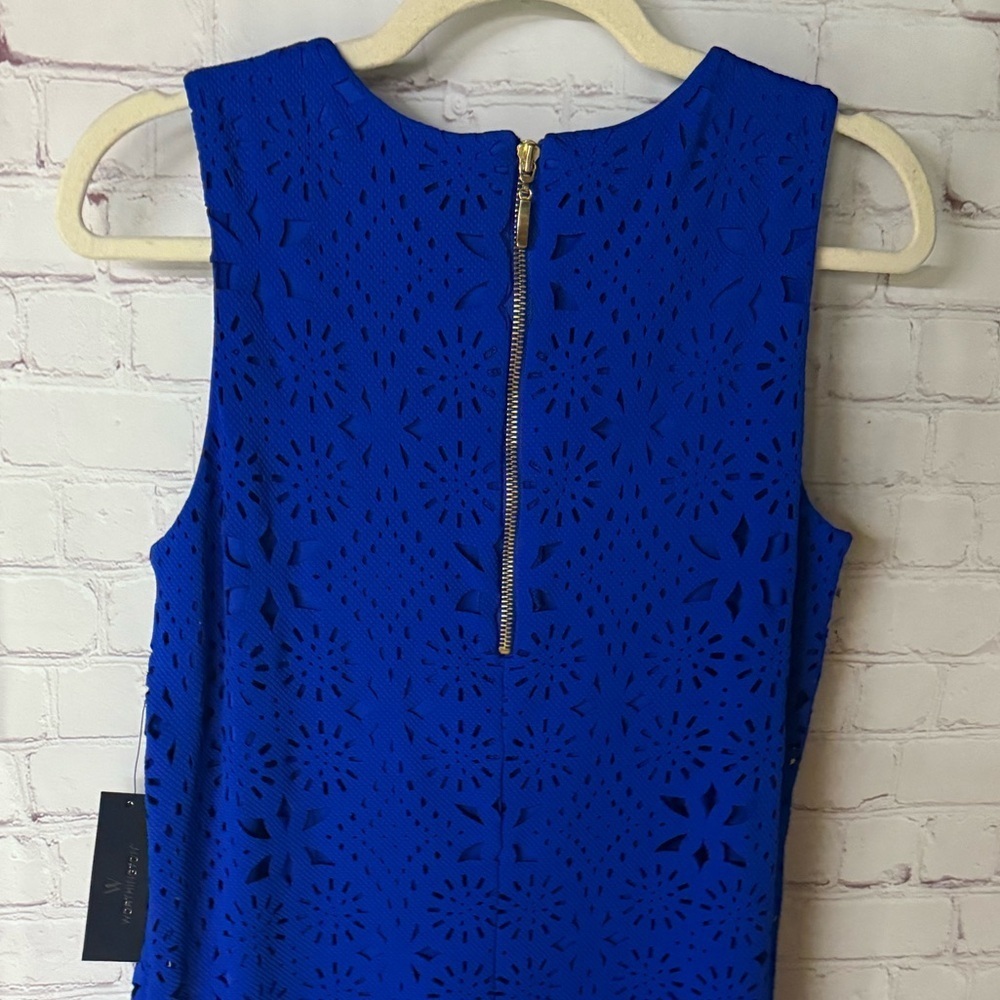 Worthington Women's Blue Mini Dress - Picture 3 of 5